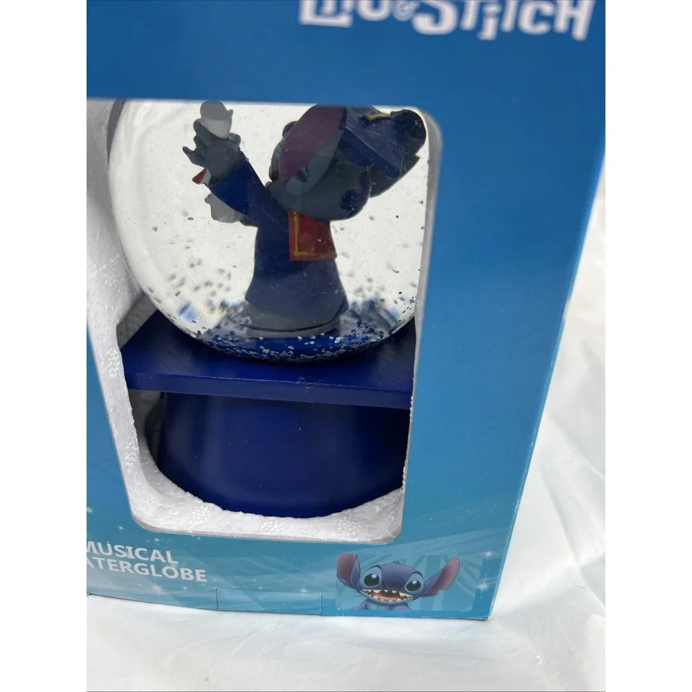 2025 DISNEY STITCH MUSICAL WATERGLOBE GRADUATION 